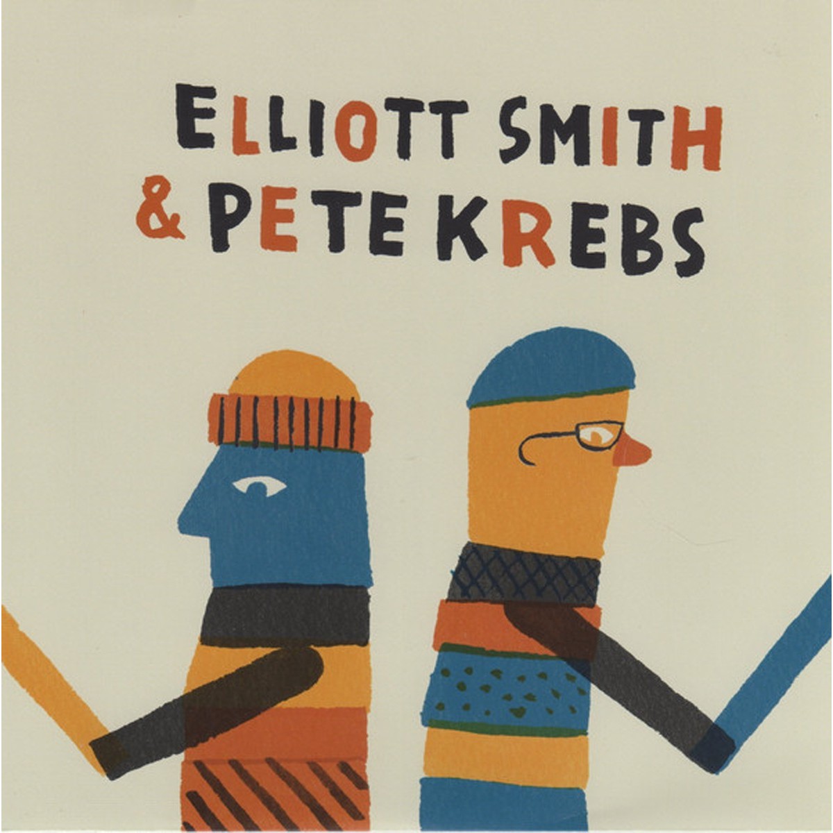 Elliott Smith & Pete Krebs - Shytown B/W No Confidence Man (Blue Vinyl)