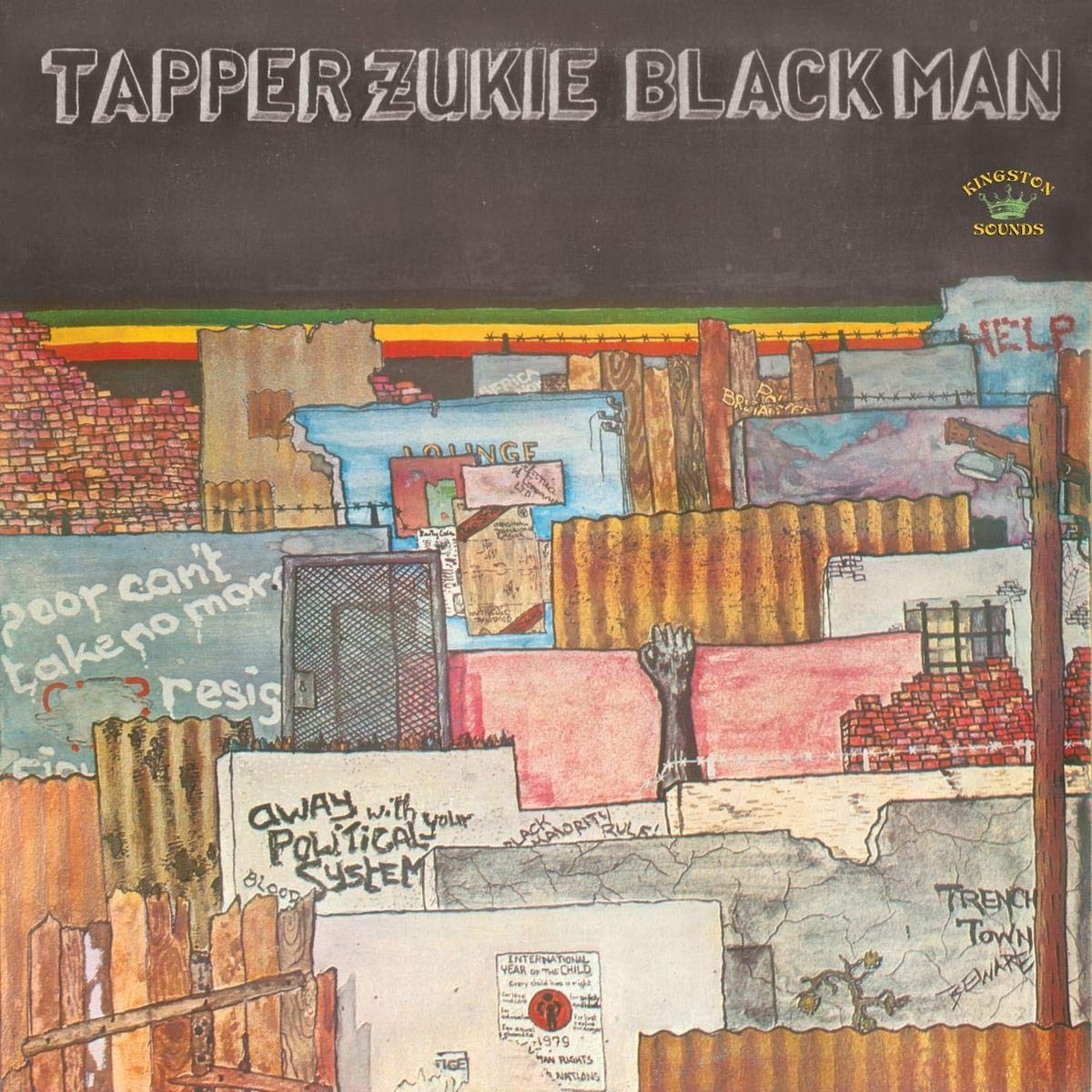 Tapper Zukie - Black Man (Lp)