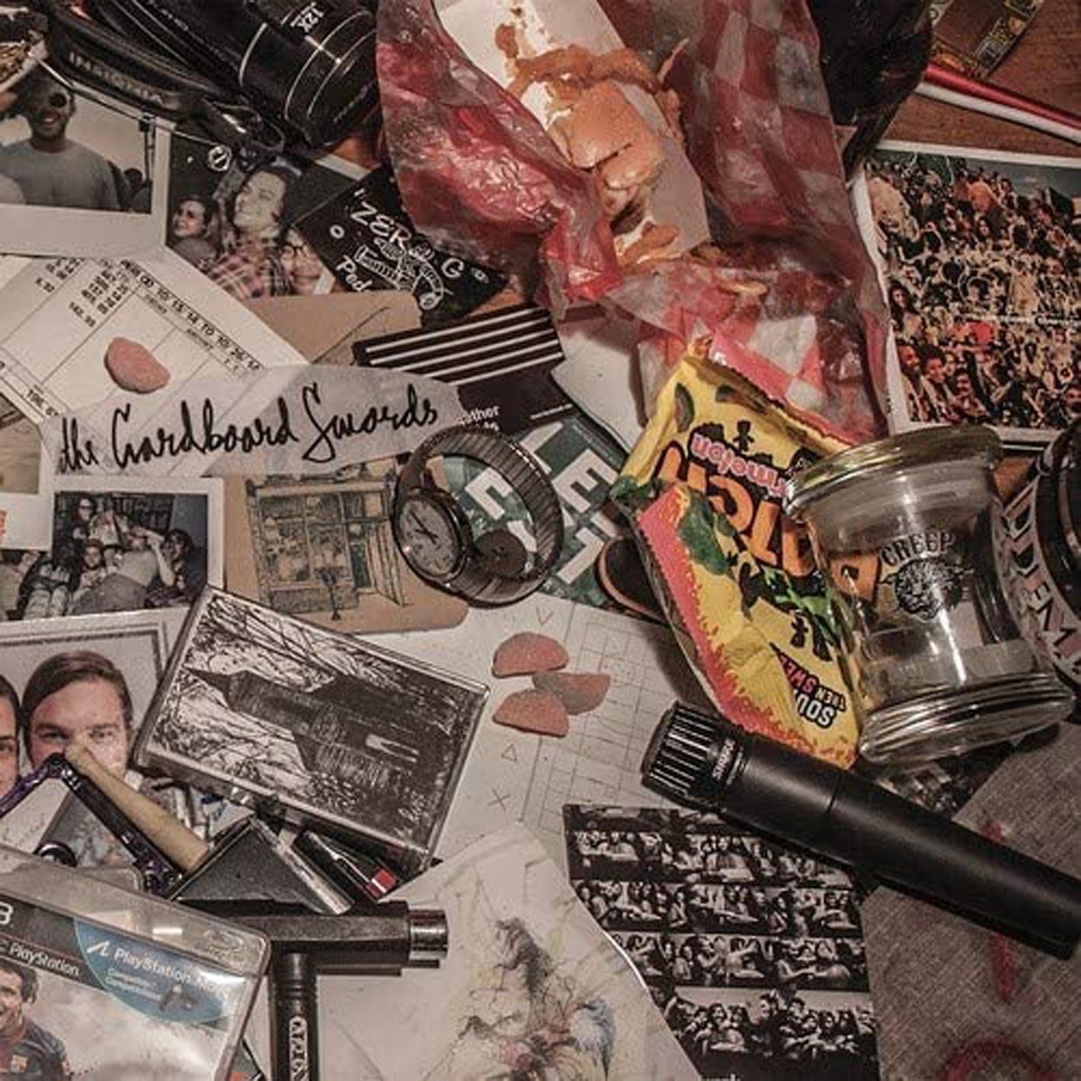 The Cardboard Swords - The Cardboard Swords (Bone w/ Beer Splatter, Vinyl)