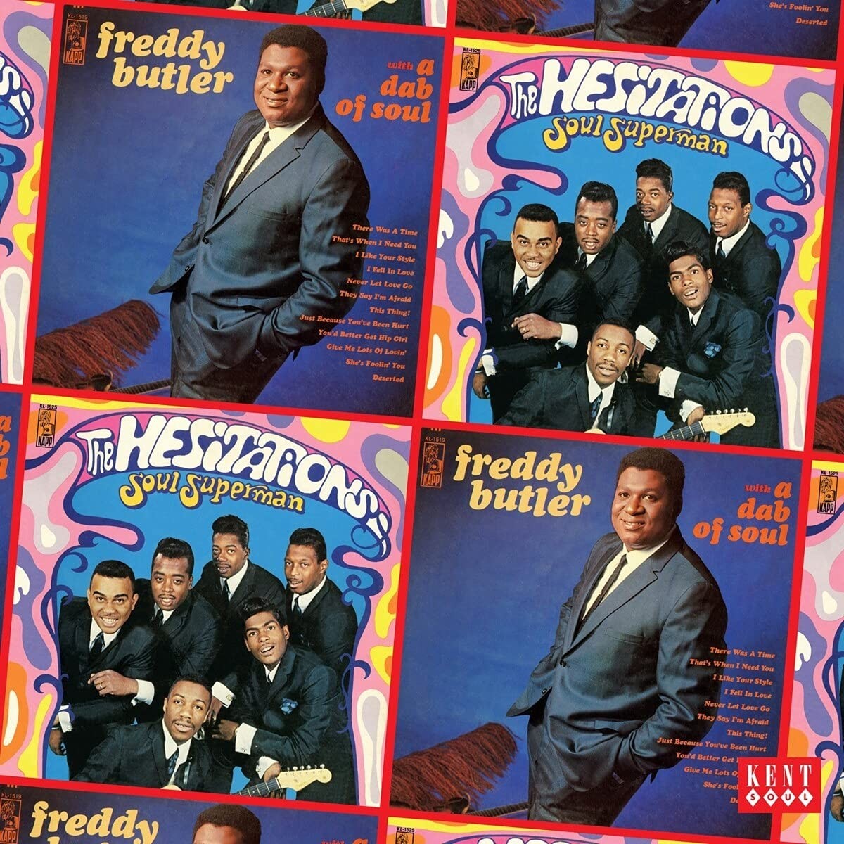 The Hesitations & Freddy Butler - Soul Superman / A Dab Of Soul
