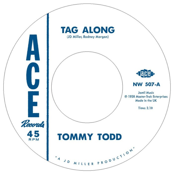 Tommy Todd & Wiley Jeffers - Tag Along / She's Coming Back Again