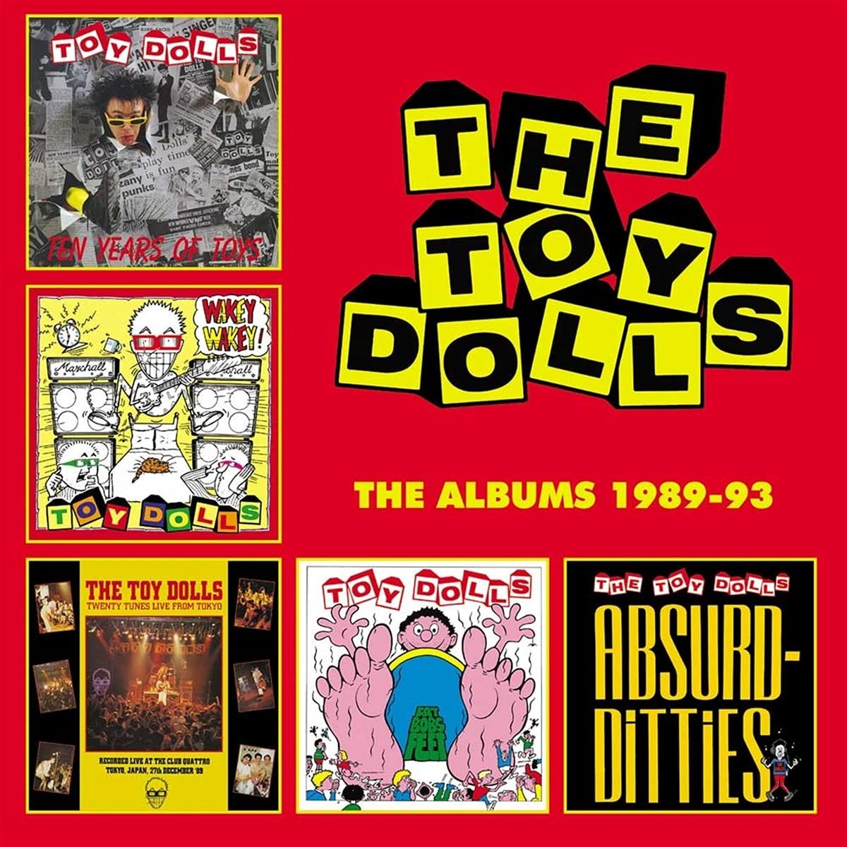 Toy Dolls - The Albums 1989-93