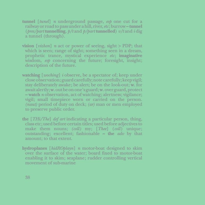 Tunnelvision - Watching The Hydroplane