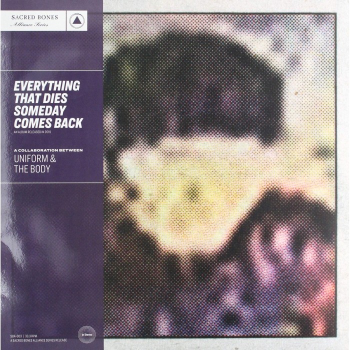 Uniform & The Body - Everything That Dies Someday Comes Back (Purple Vinyl)