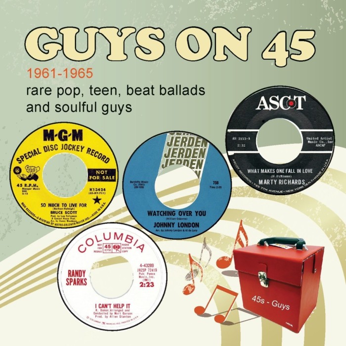 Various Artists - Guys On 45 1961-1965 (Rare Pop, Teen, Beat Ballads And Soulful Guys)