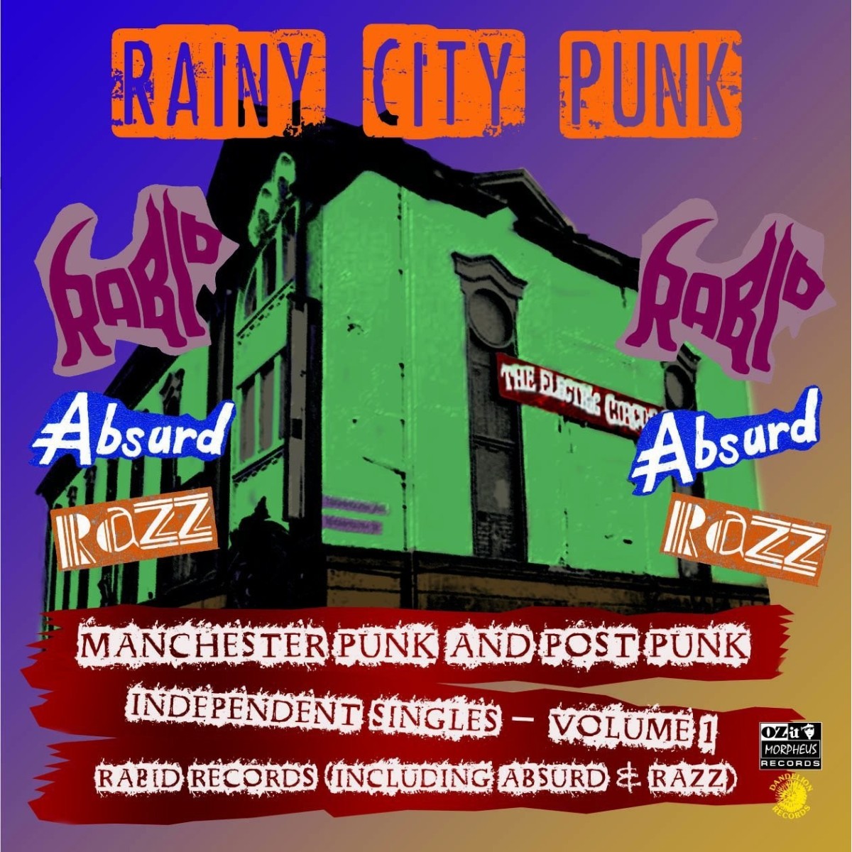 Various Artists - Rainy City Punks (Manchester Punk And Post Punk Independent Singles)