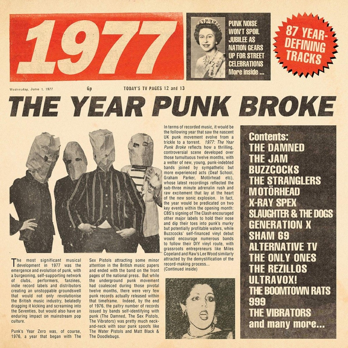 Various Artists - 1977 - The Year Punk Broke (3Cd Boxset)