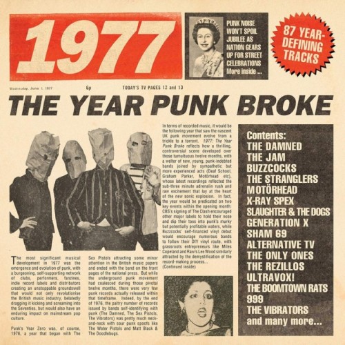 Various Artists - 1977 - The Year Punk Broke (3Cd Boxset)