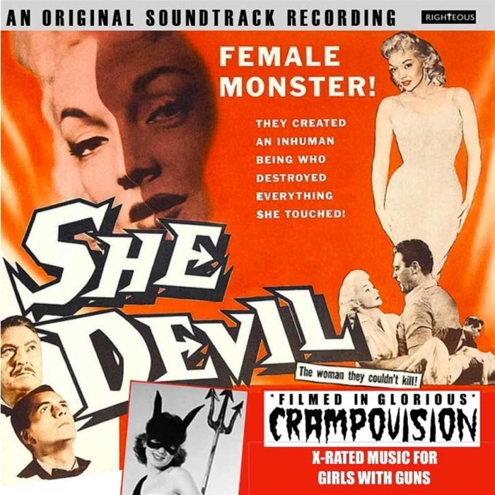Various Artists - She Devil - Original Soundtrack: Filmed In Glorious Crampovision