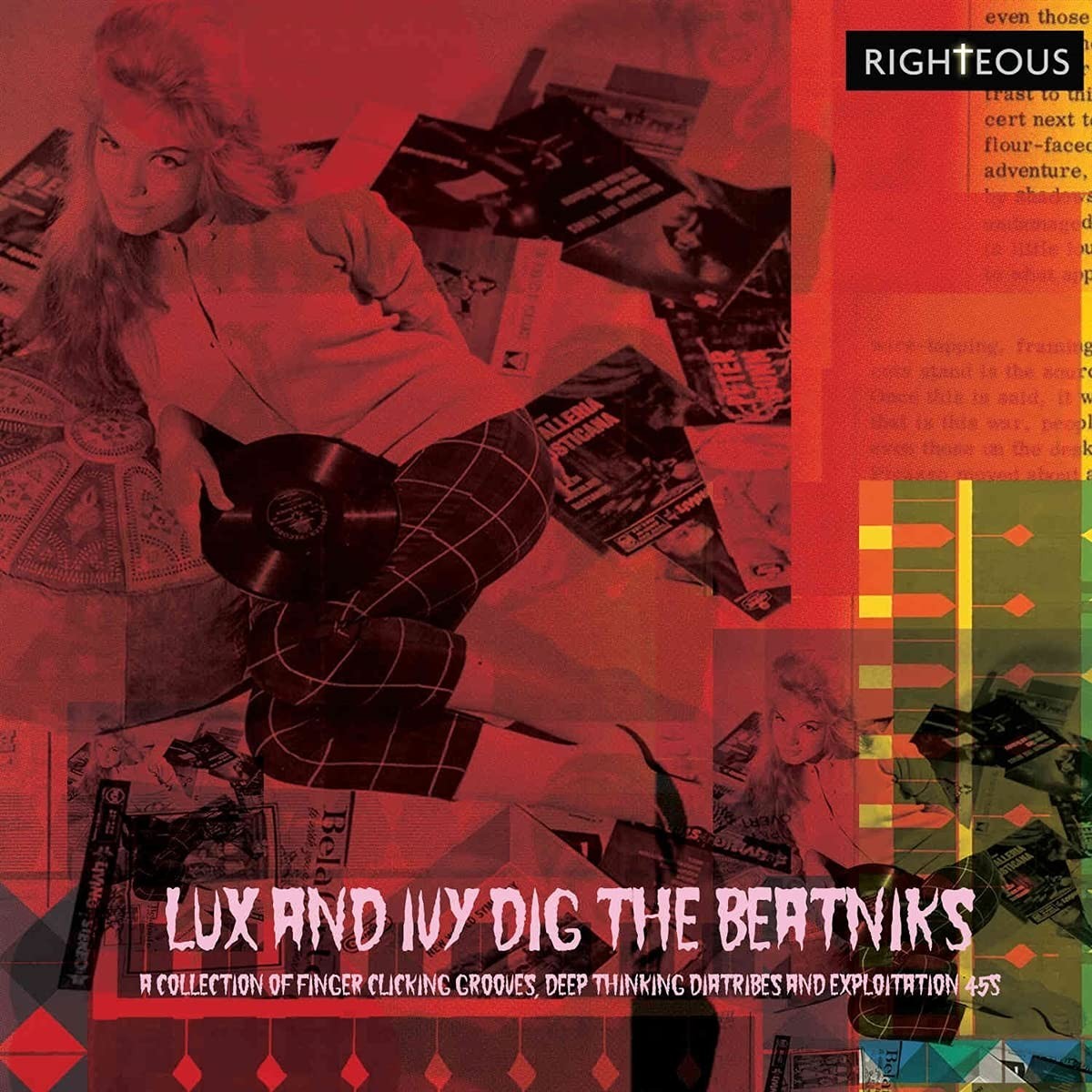 Various Artists - Lux And Ivy Dig The Beatniks: A Collection Of Finger Lickin Grooves, Deep Thinkin Diatribes, Exploitation 45s