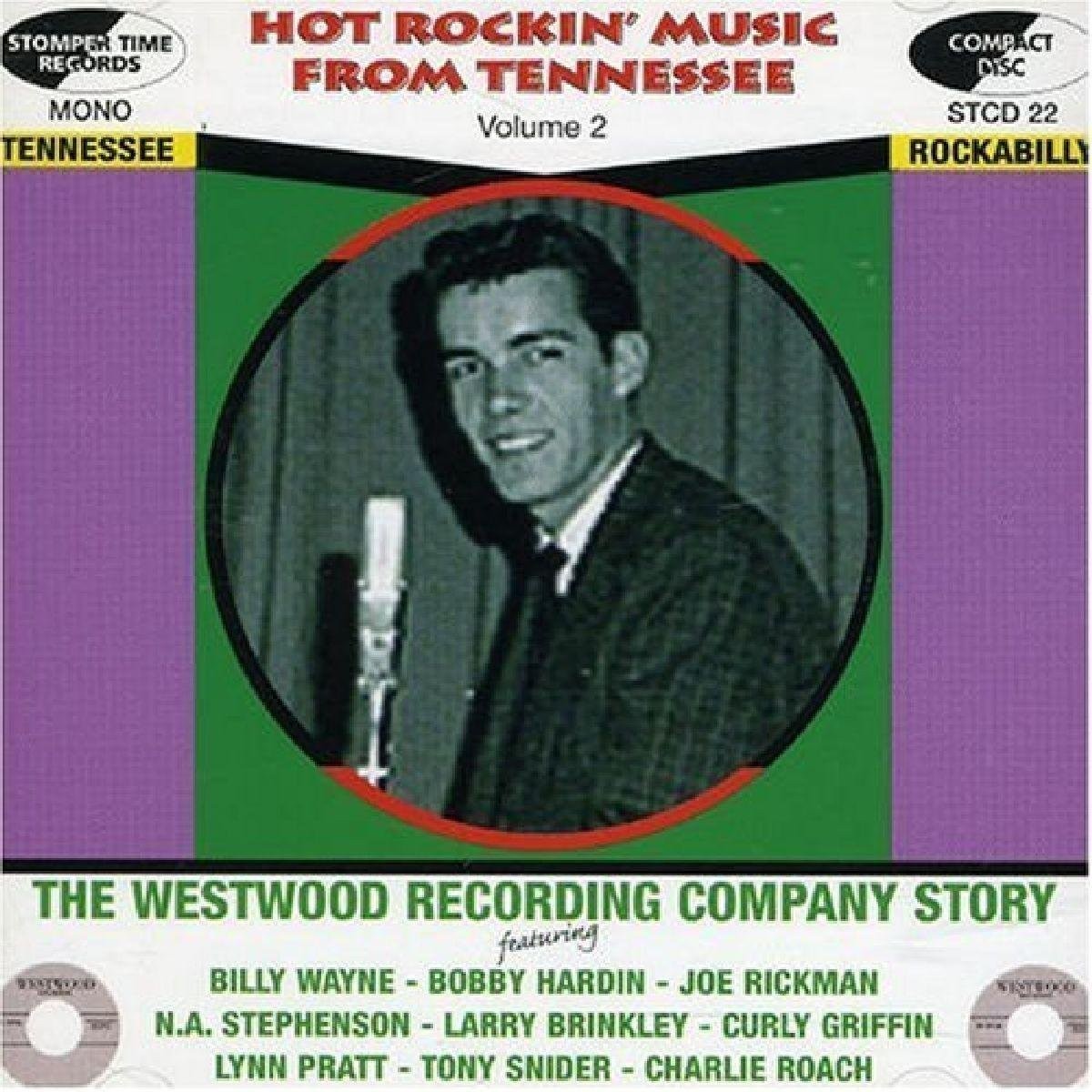 Various Artists - Hot Rockin' Music From Tennessee Vol 2 The Westwood Recording