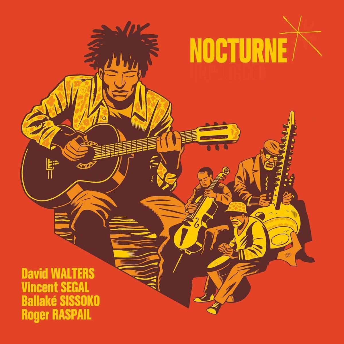 David Walters & Vincent Segal & Ballaké Sissoko & Roger Raspail - Nocturne