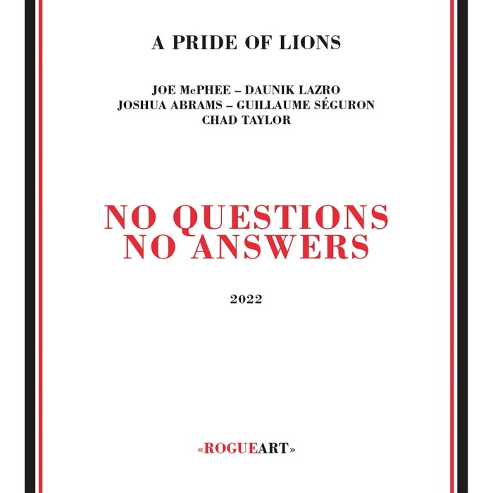 Pride Of Lions - No Questions - No Answers