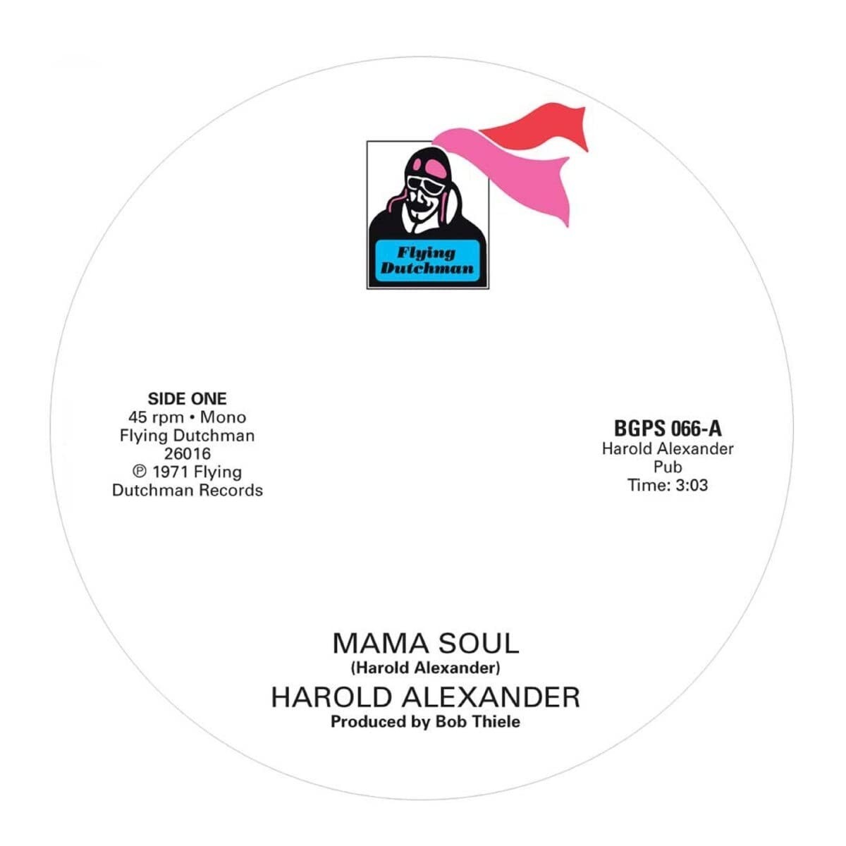 Harold Alexander & Pretty Purdie - Mama Soul/Heavy Soul Slinger