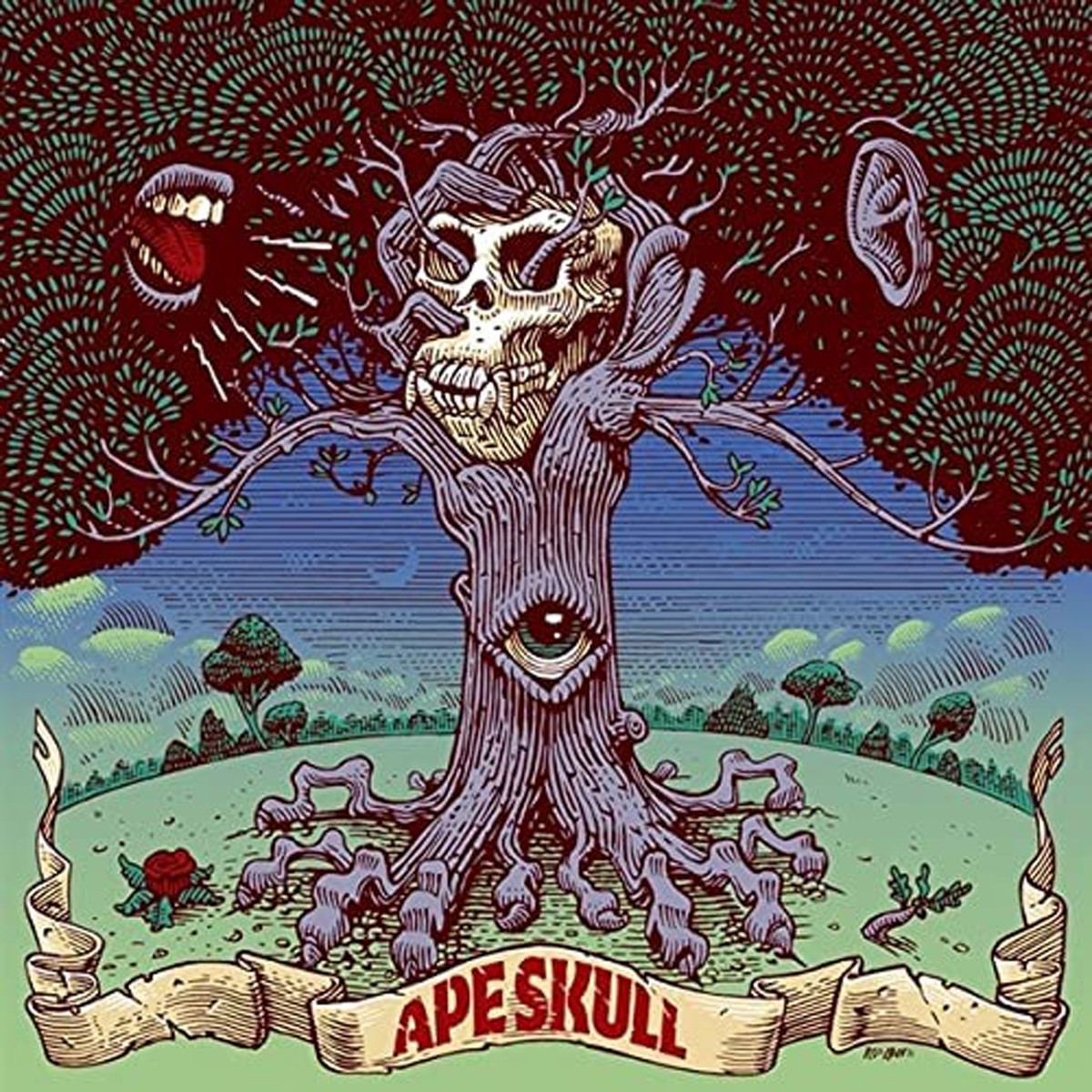 Ape Skull - Ape Skull (Green Solid Vinyl)