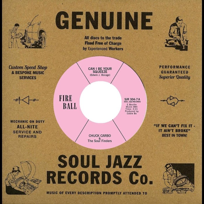 Chuck Carbo & The Soul Finders - Can I Be Your Squeeze / Take Care Your Homework Friend