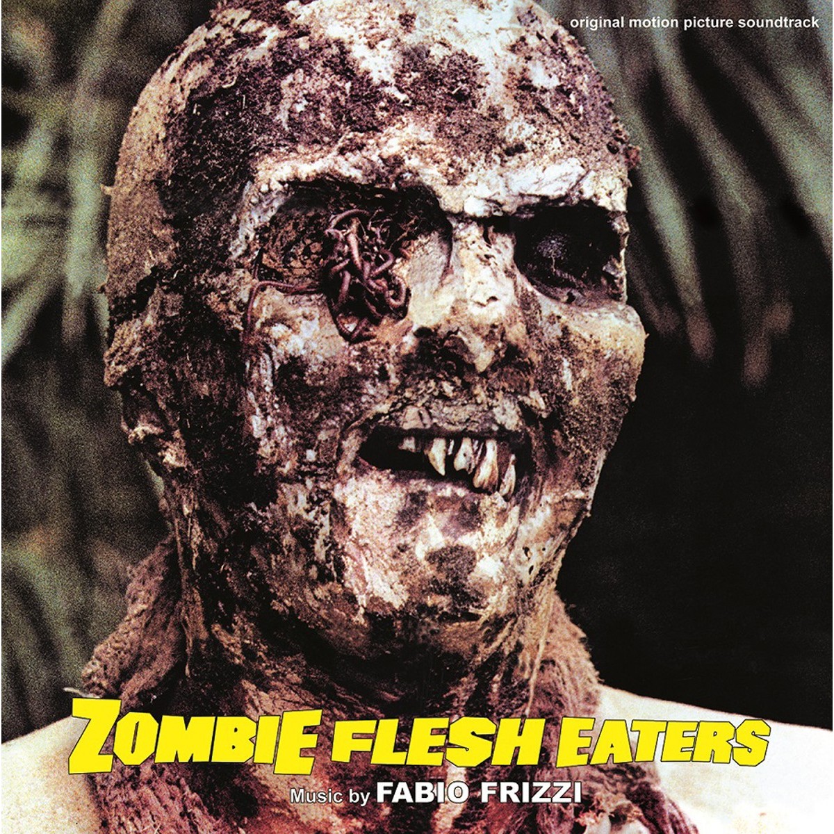 Fabio Frizzi - Zombie Flesh Eaters (White + Green Stripe) - Artwork By Graham Humphreys