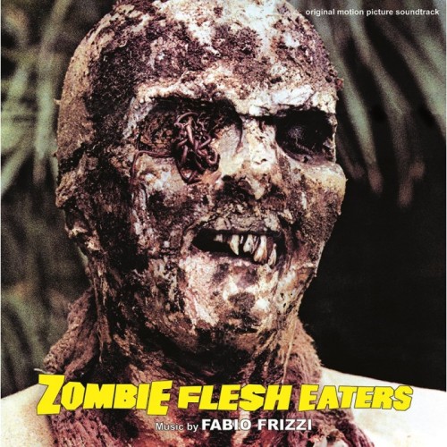 Fabio Frizzi - Zombie Flesh Eaters (White + Green Stripe) - Artwork By Graham Humphreys