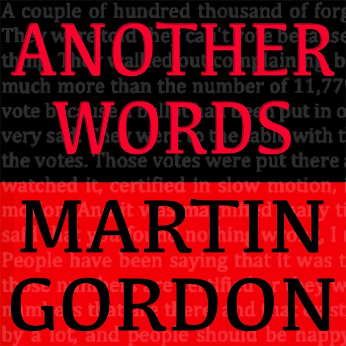 Martin Gordon - Another Words