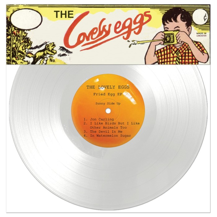 Lovely Eggs - Fried Egg (10" Ep - Clear Vinyl)