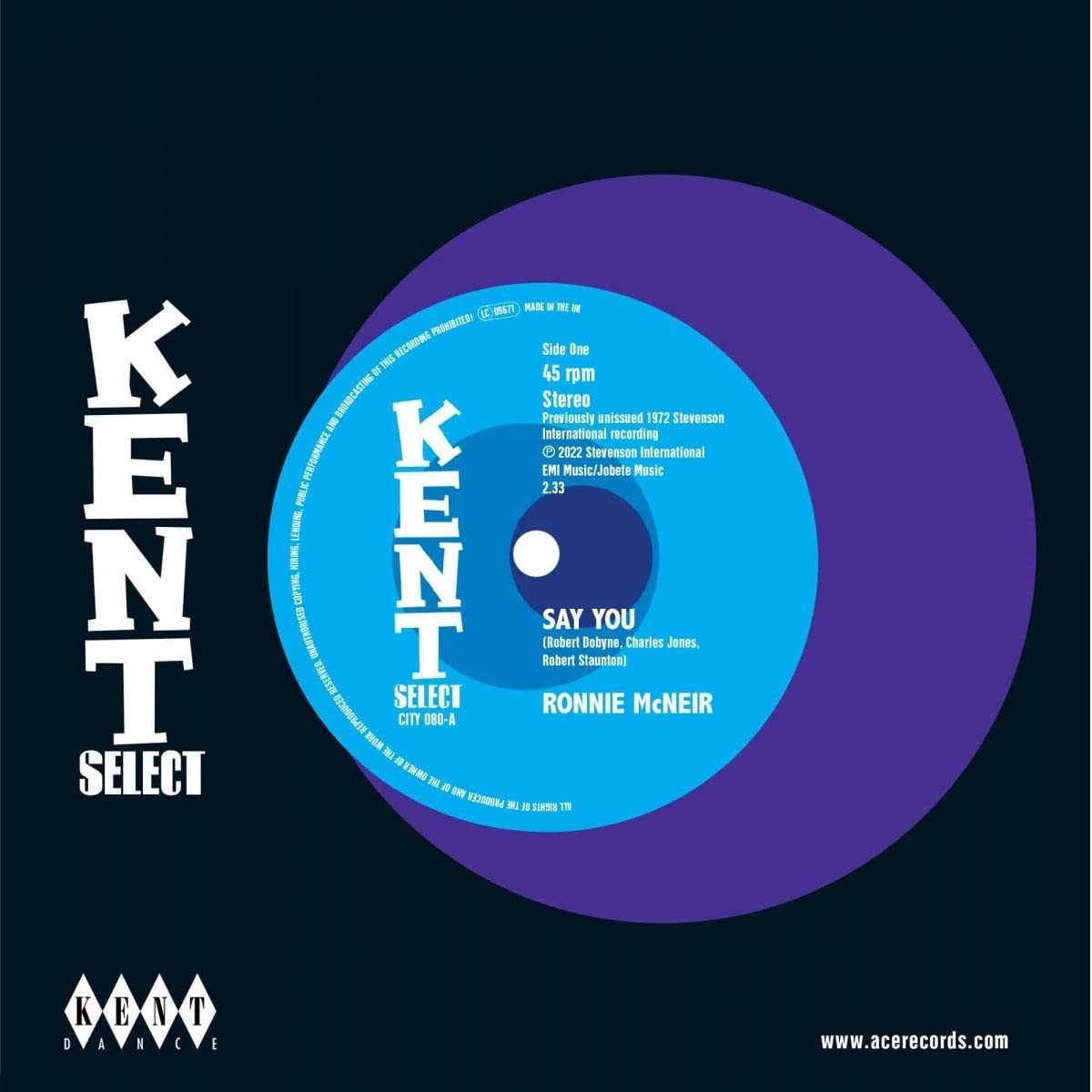 Ronnie McNeir - Say You /I'm Sorry