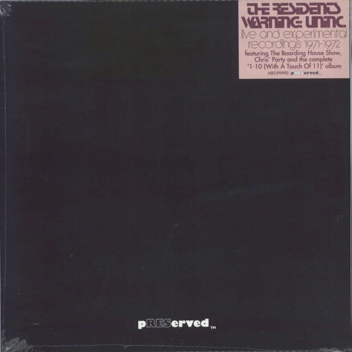 Residents - Warning: Uninc. (Live And Experimental Recordings 1971-1972)