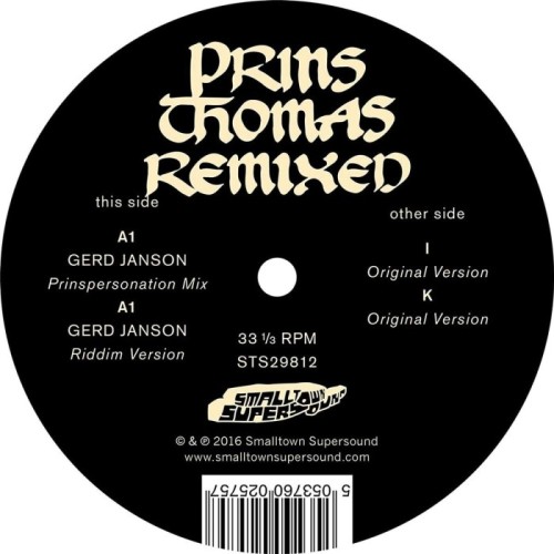 Prins Thomas - Gerd Janson Remixes