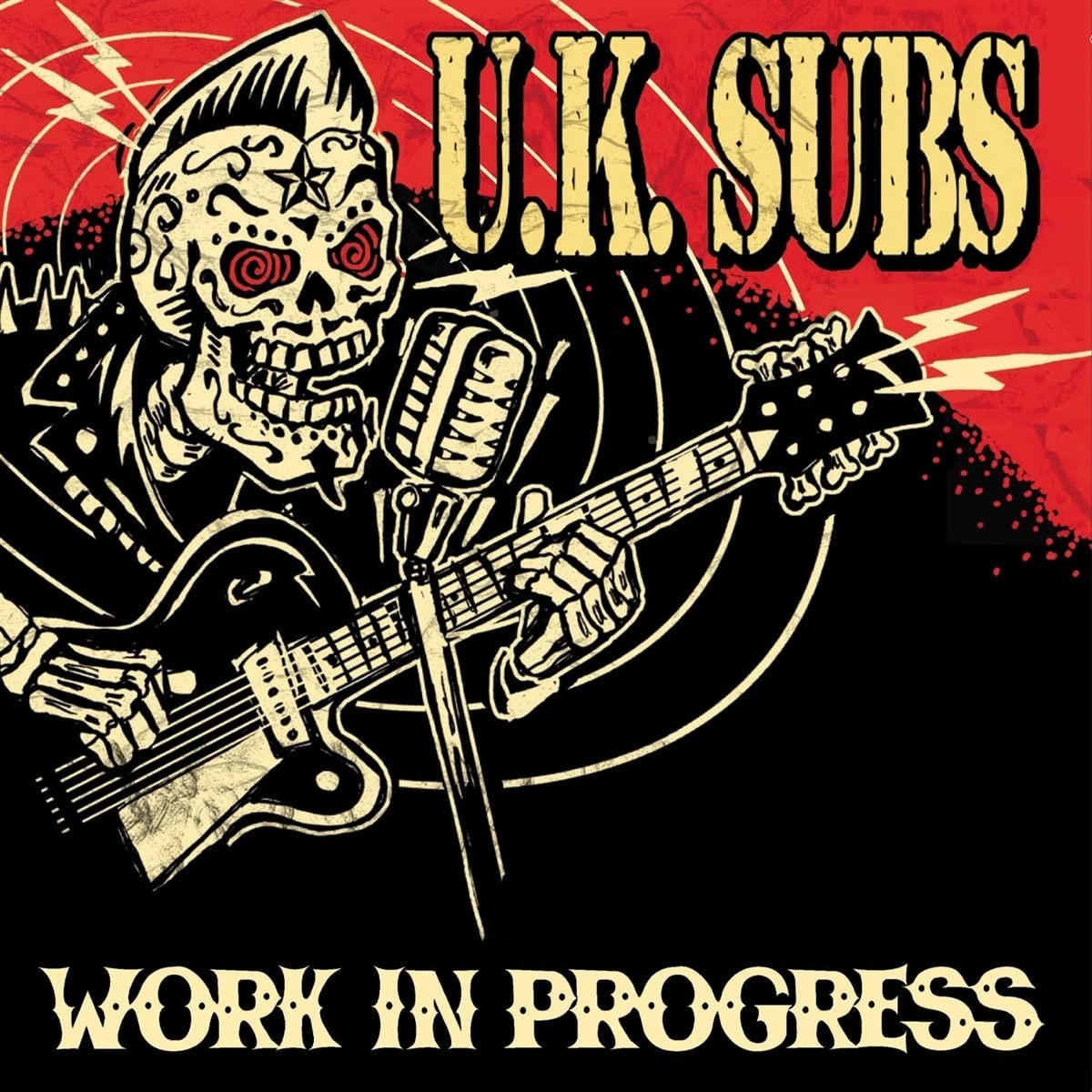 Uk Subs - Work In Progress (Gold And Silver Vinyl)