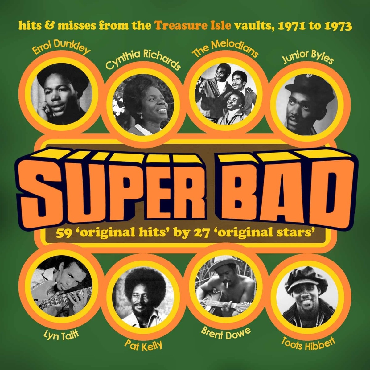 Various Artists - Super Bad! Hits & Rarities From The Treasure Isle Vaults 1971-1973