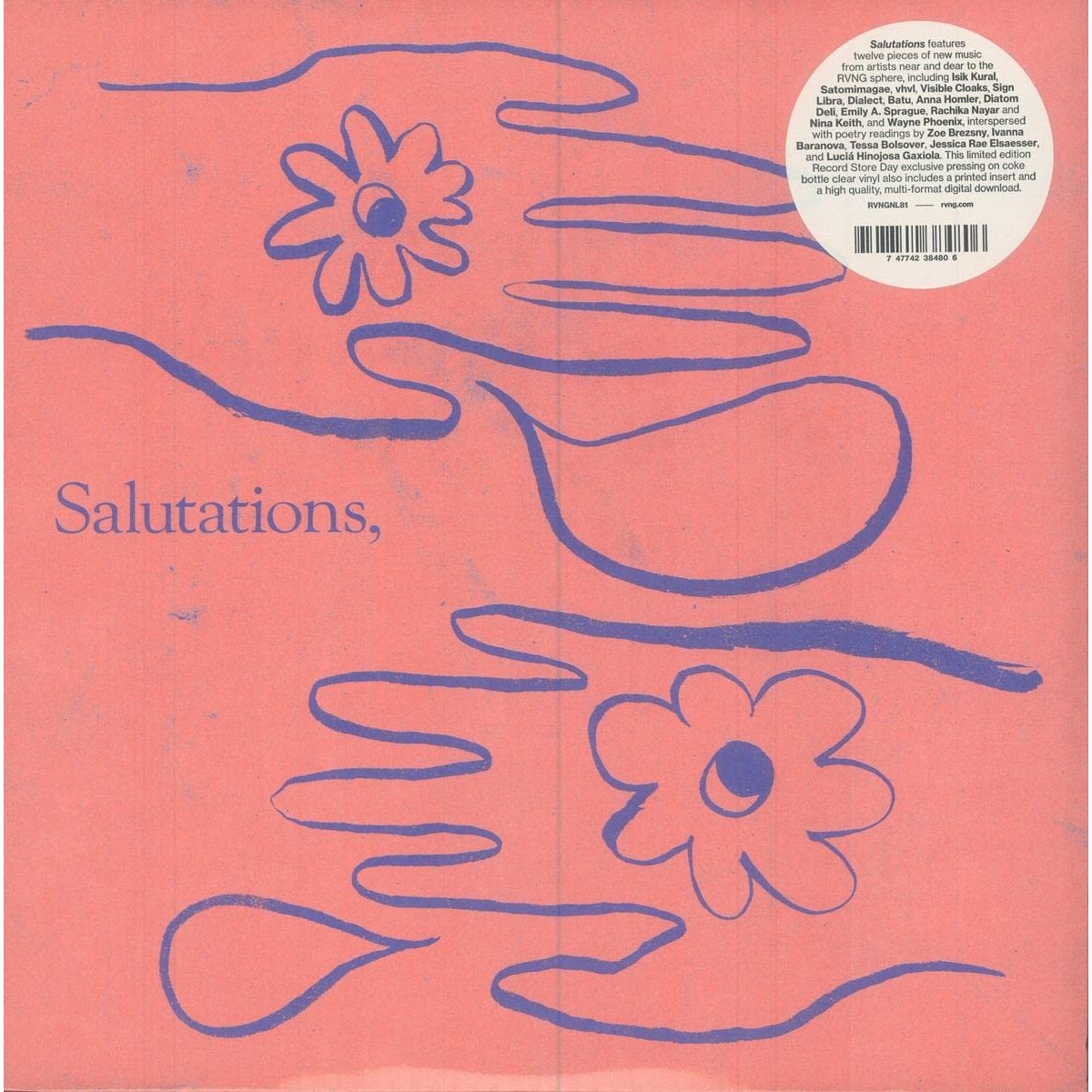 Various Artists - Salutations (Coke Bottle Clear Vinyl)