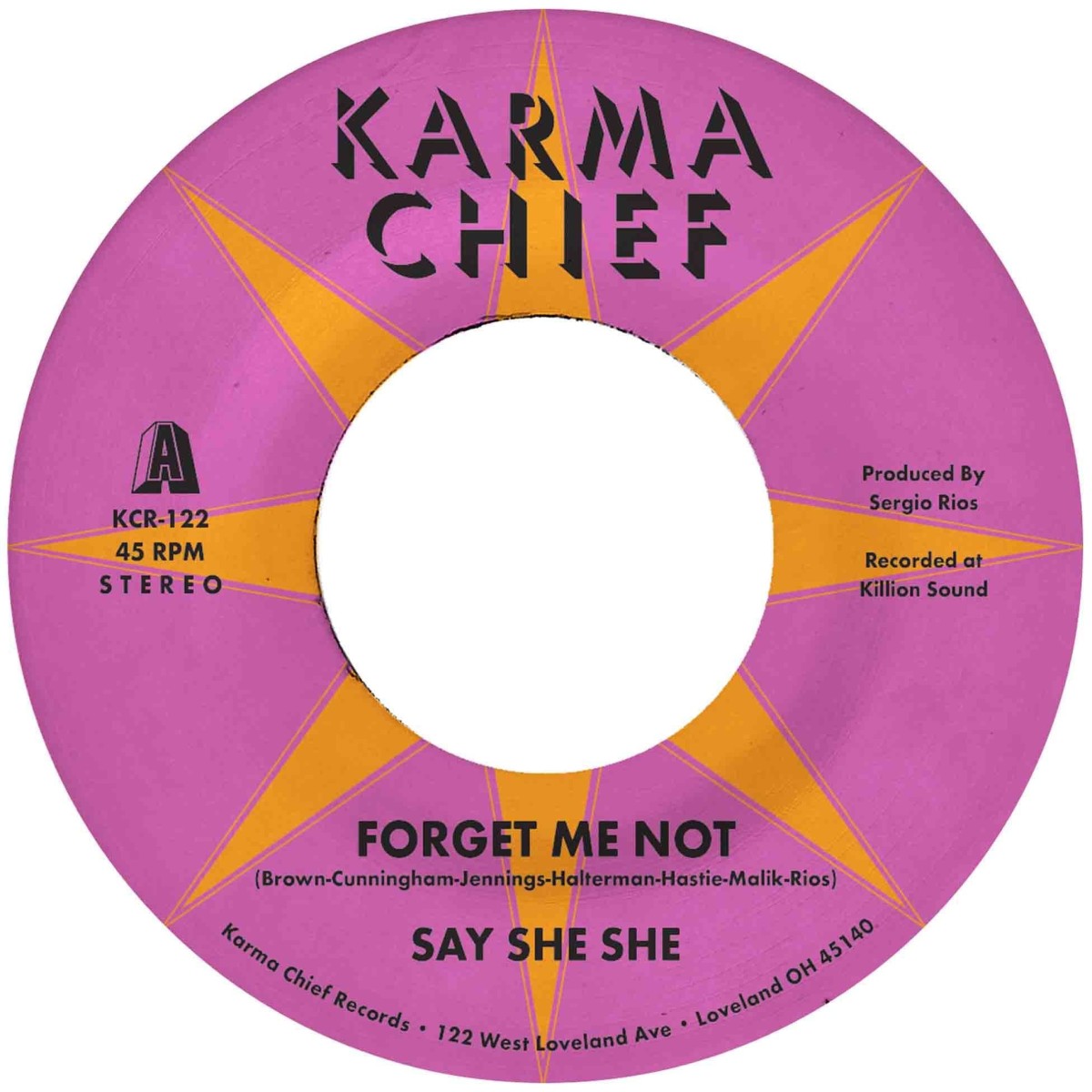Say She She - Forget Me Not / Blow My Mind