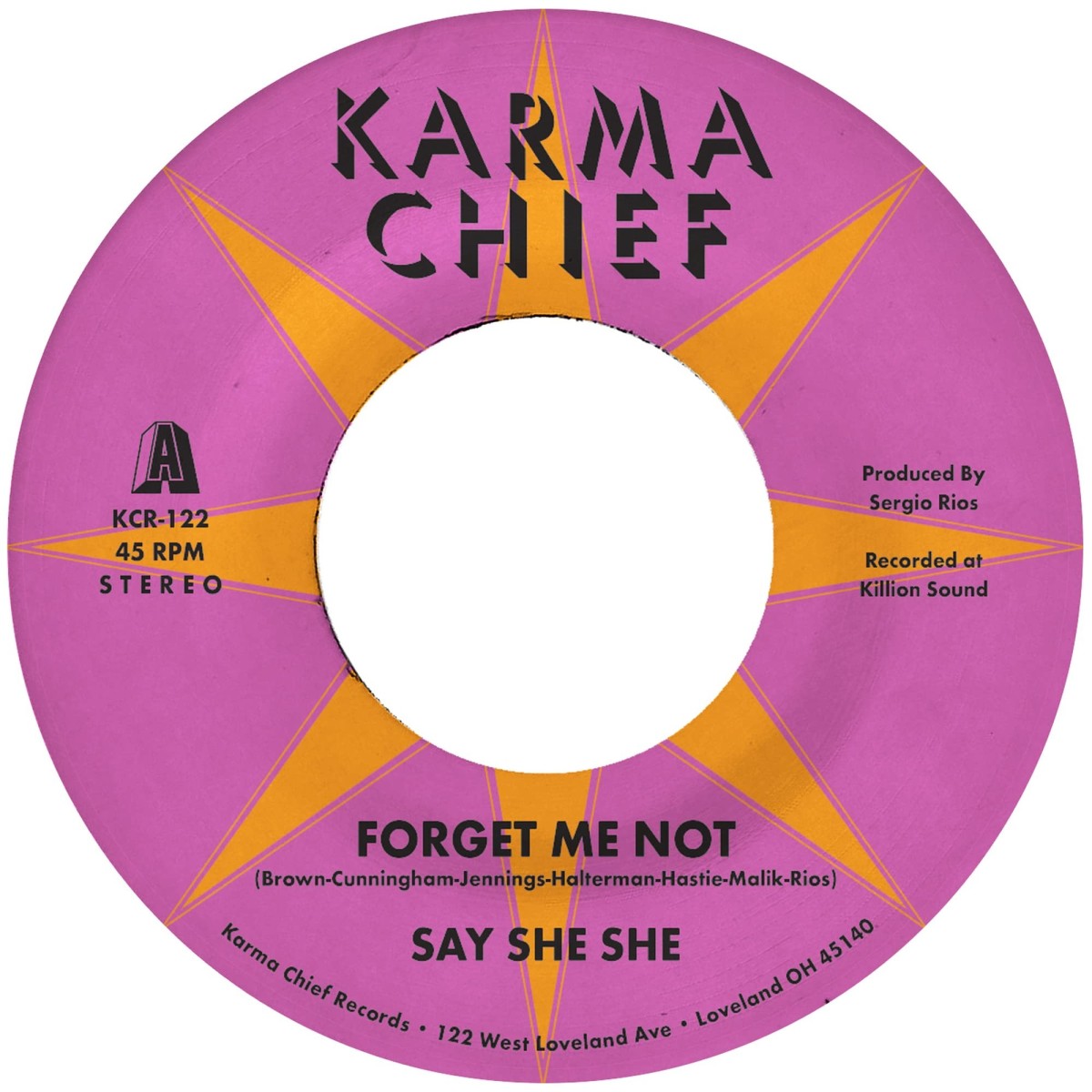 Say She She - Forget Me Not / Blow My Mind