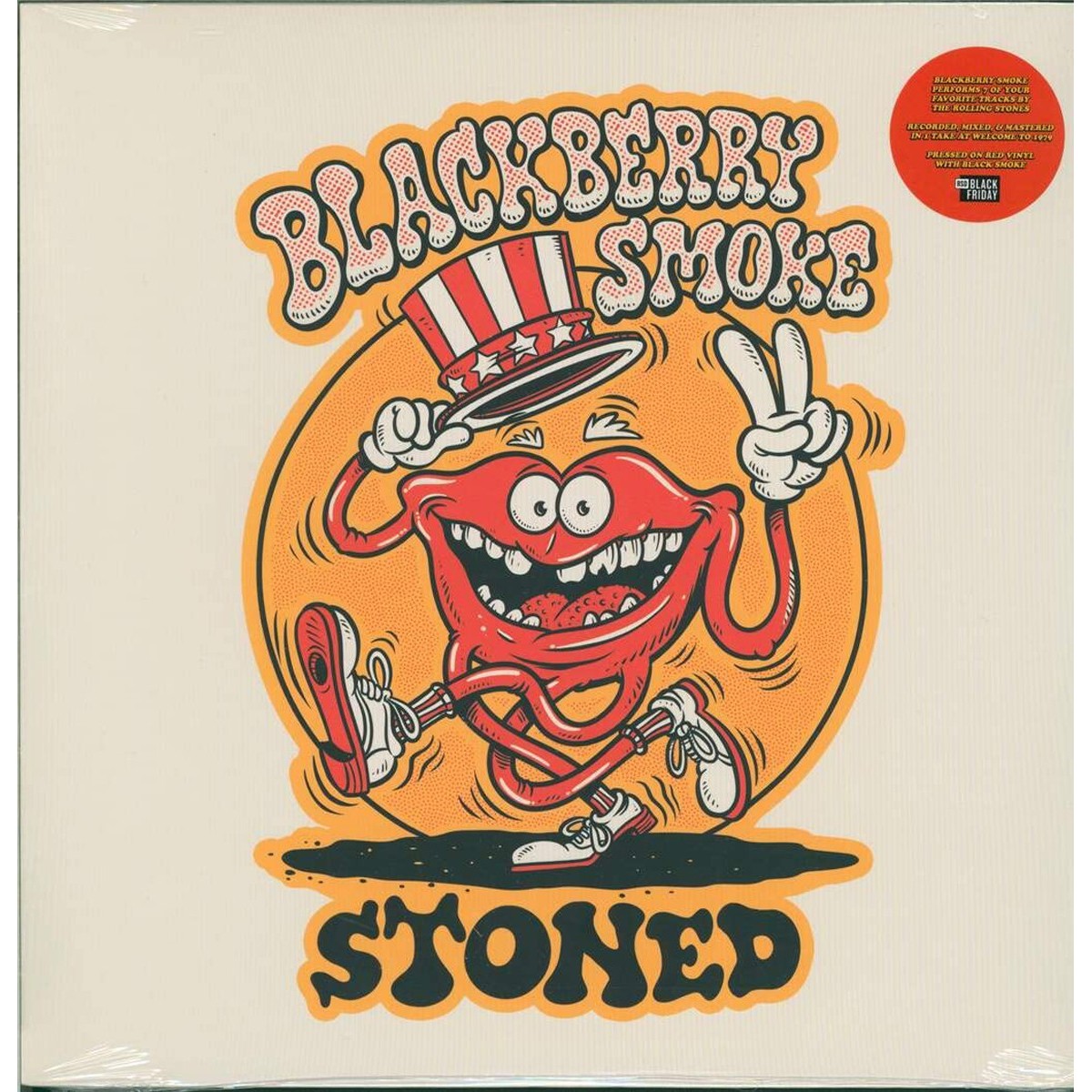 Blackberry Smoke - Stoned (Red Vinyl With Black Smoke)