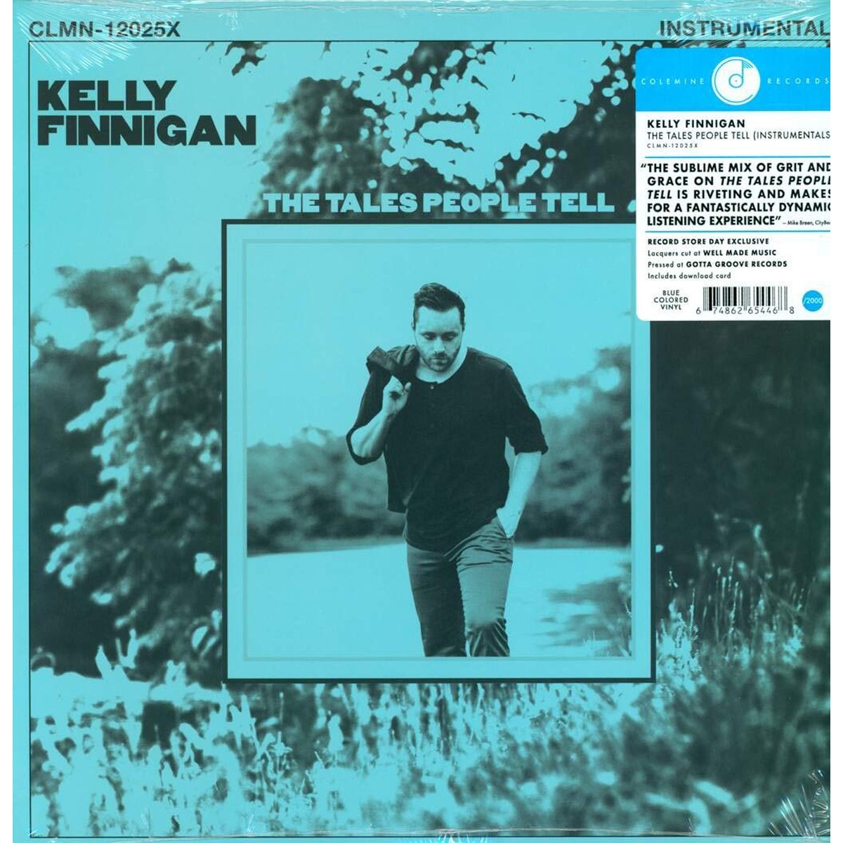 Kelly Finnigan - Tales People Tell (Instrumentals - Blue Vinyl)