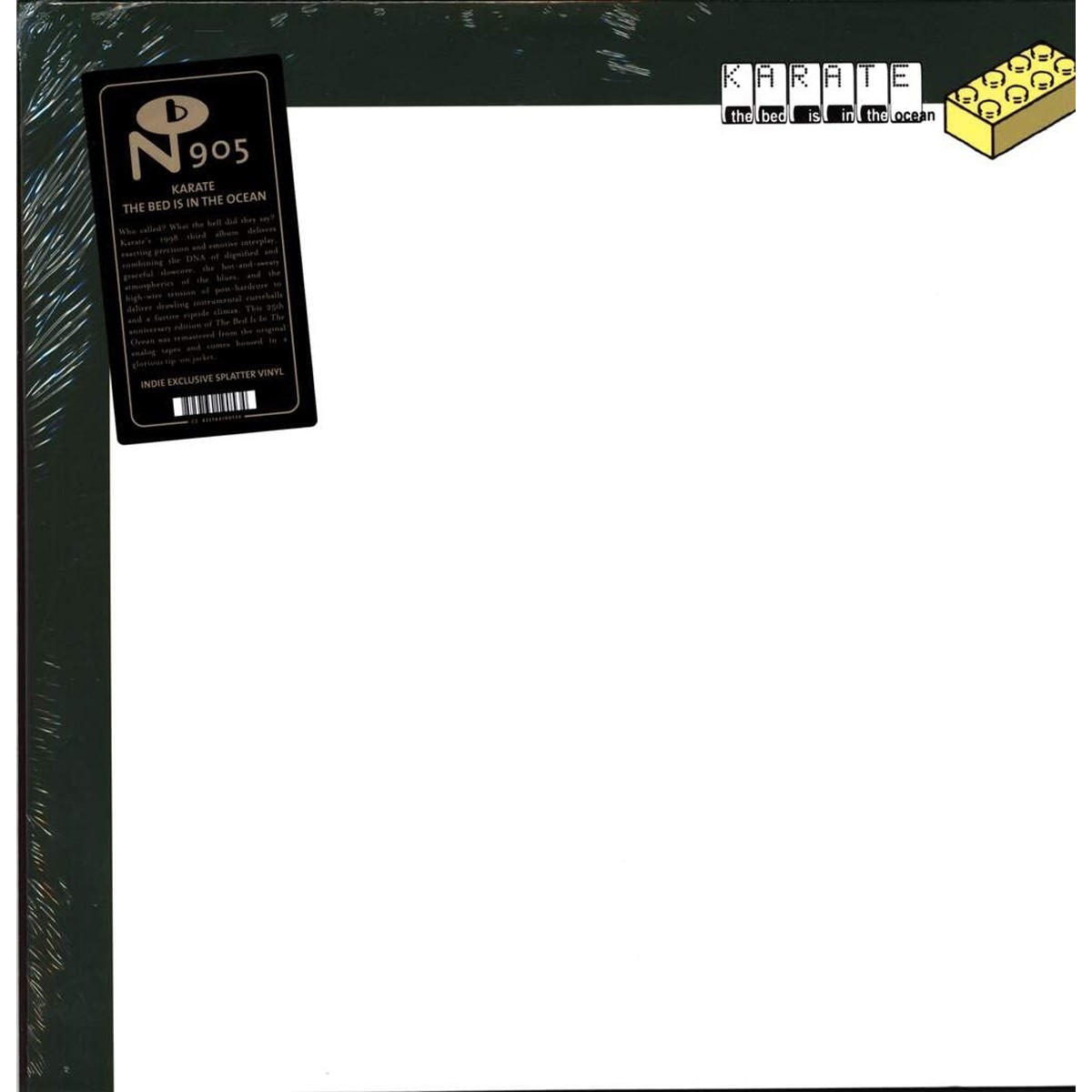 Karate - The Bed Is In The Ocean (Lego Tri-Color Vinyl)