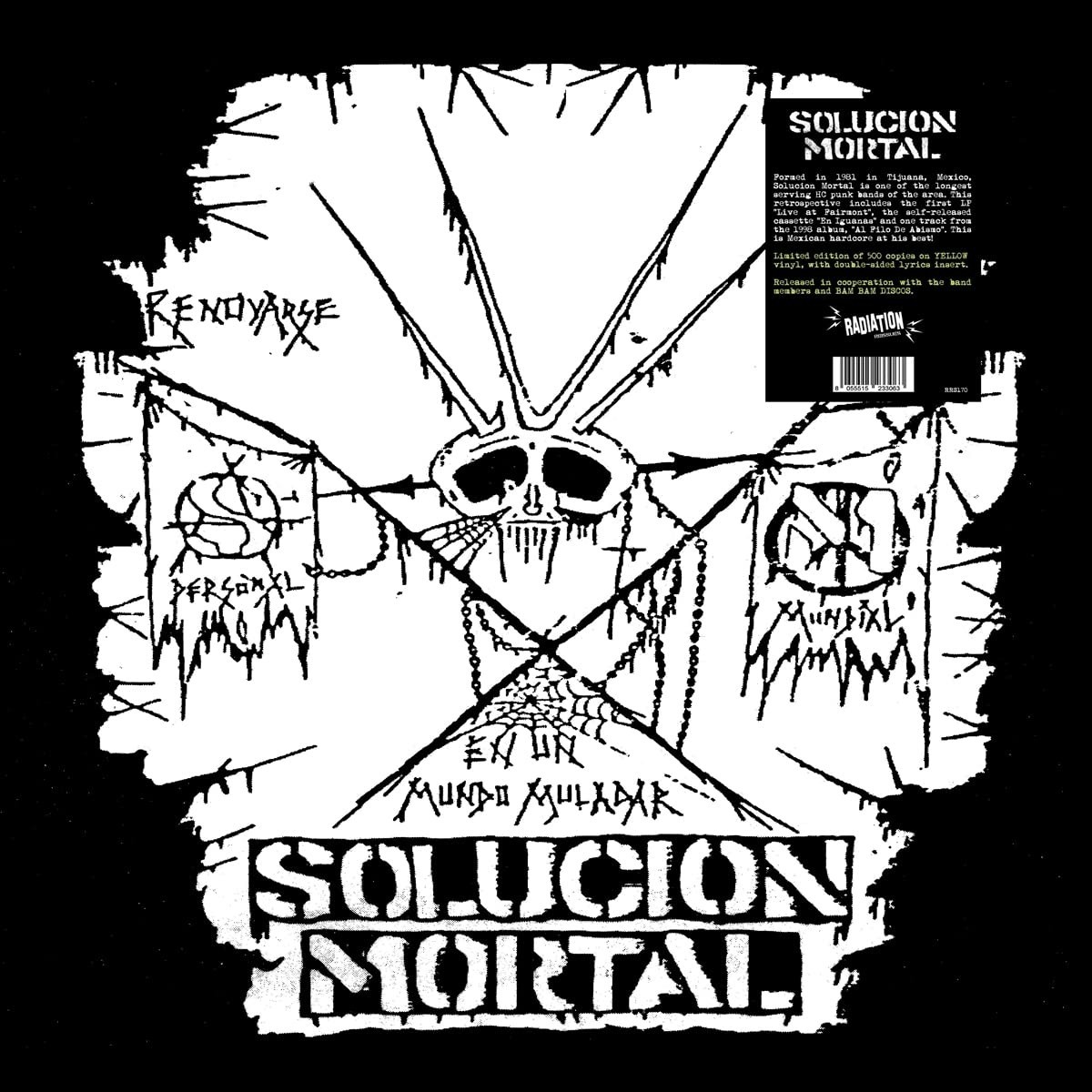 Solucion Mortal - Solucion Mortal (Yellow Vinyl)