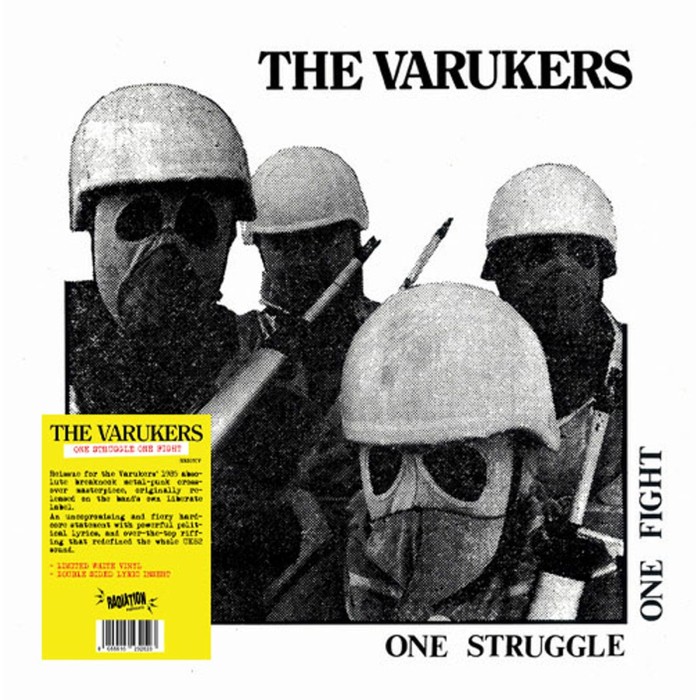 Varukers - One Struggle One Fight (White Vinyl)