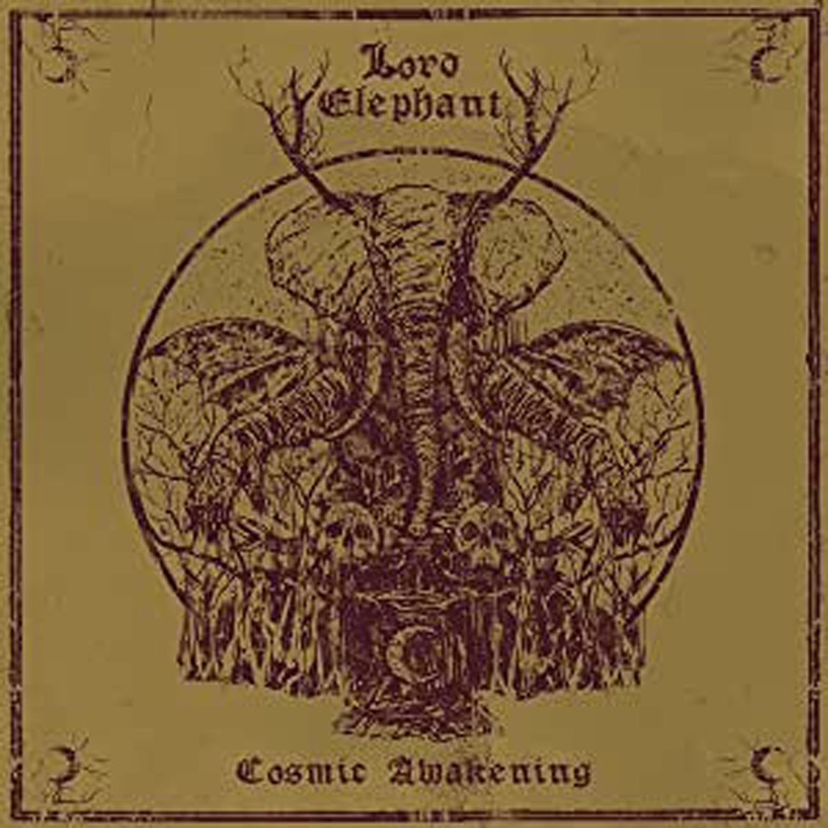 Lord Elephant - Cosmic Awakening (Ultra Ltd Half/Half Gold-Transparent Red-Splatter)