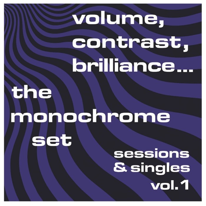 The Monochrome Set - Volume, Contrast, Brilliance Vol.1 (Clear Vinyl With Black, Blue & White Splatter)