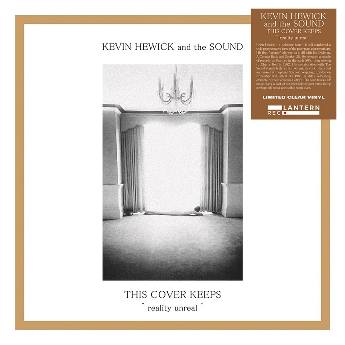 Kevin Hewick And The Sound - This Cover Keeps Reality Unreal (Clear Vinyl)