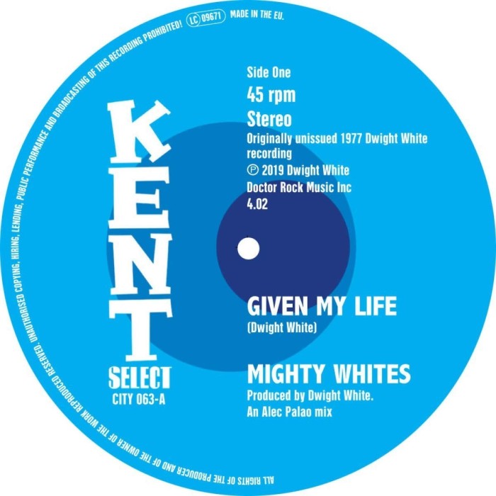 Mighty Whites - Given My Life