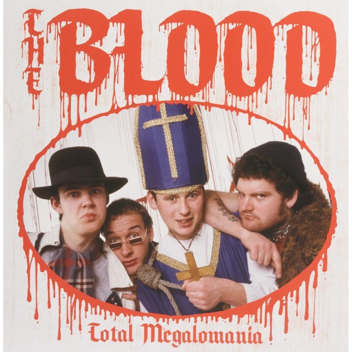 Blood - Total Megalomania (Blue/White Vinyl)