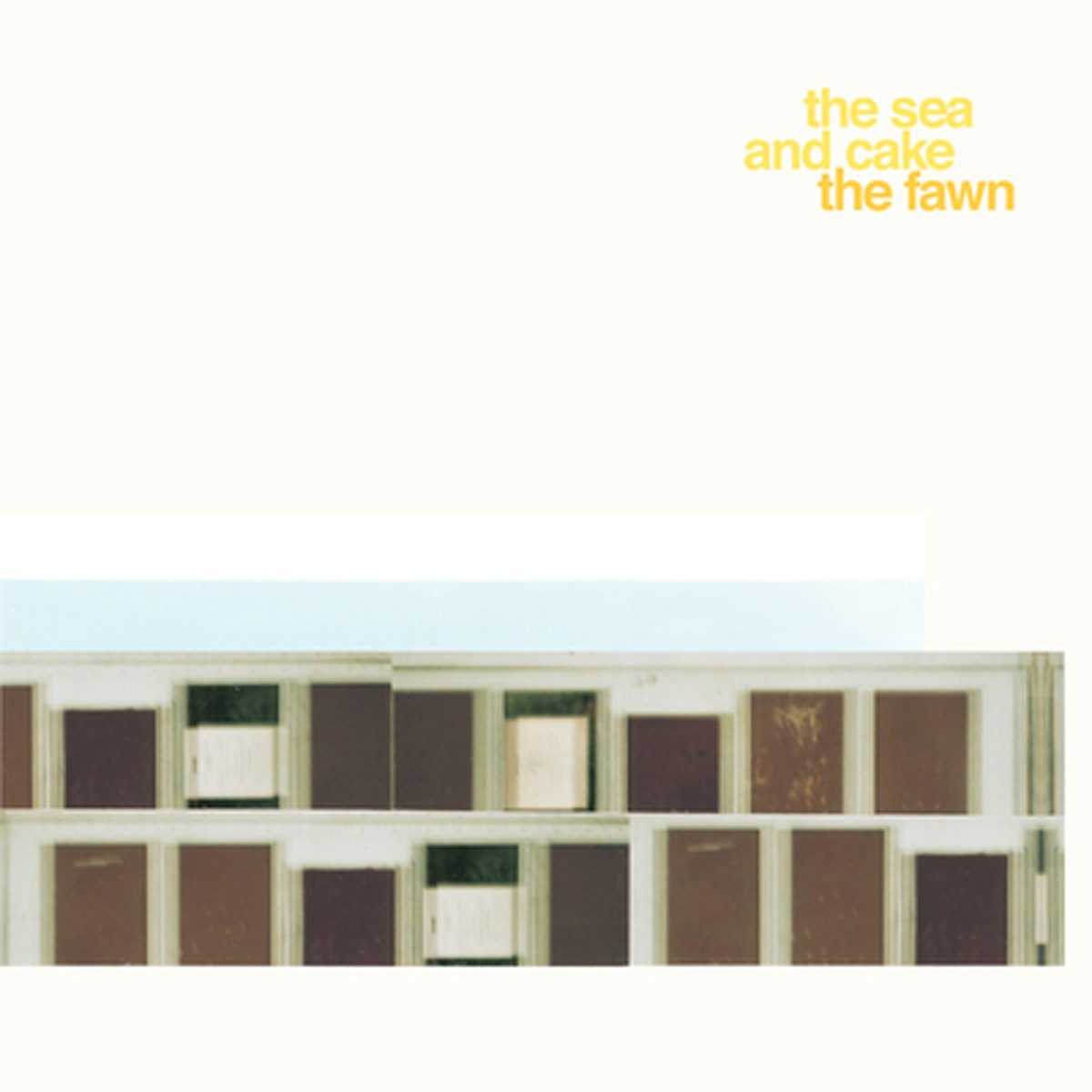 Sea And Cake - Fawn (Clear With Blue Vinyl)