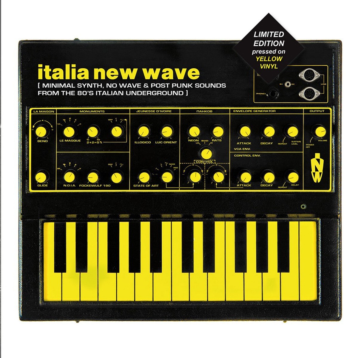 Various Artists - Italia New Wave - Minimal Synth, New Wave & Post Punk Sounds