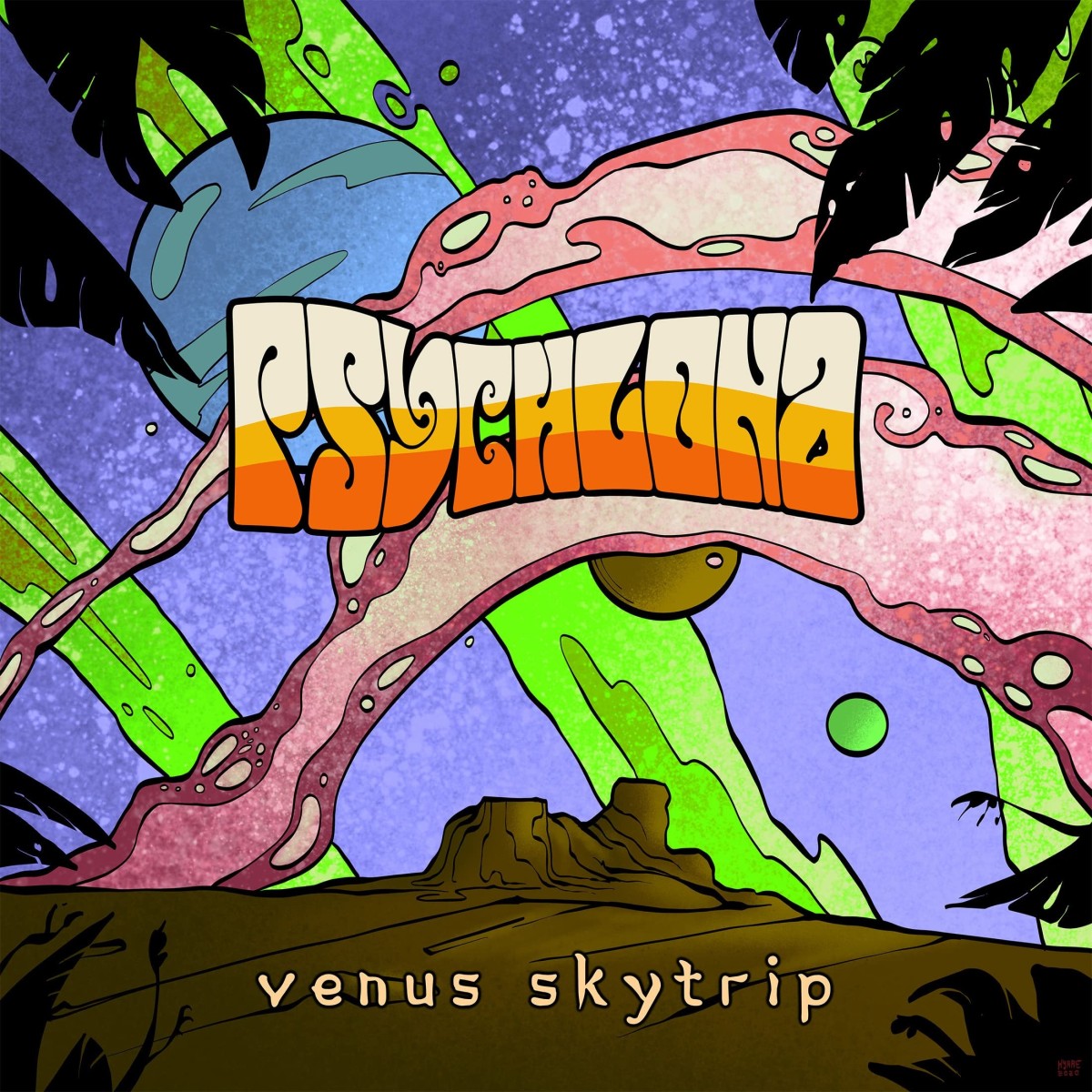 Psychlona - Venus Skytrip (Purple Marbled Vinyl)