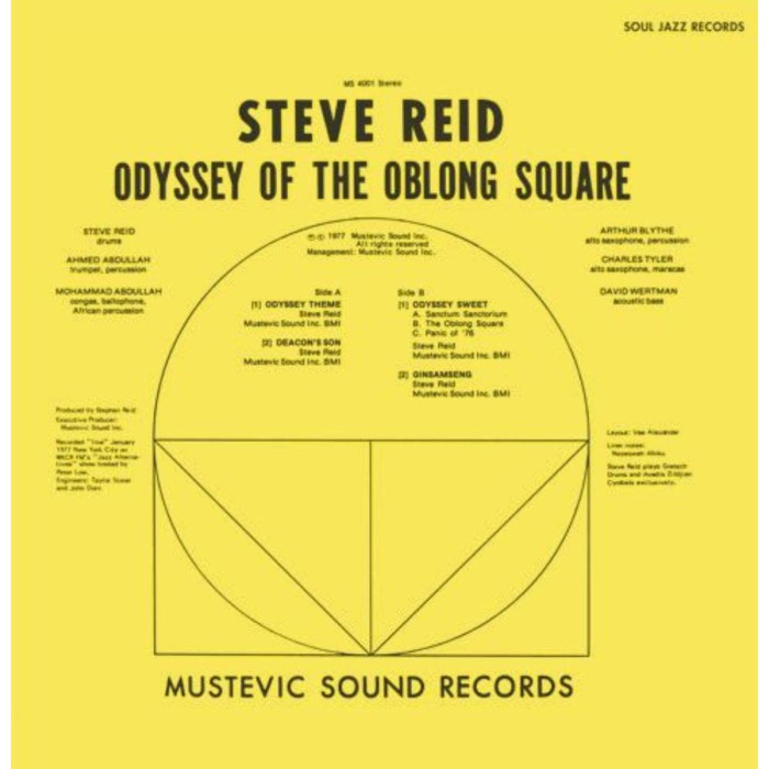 Steve Reid - Odyssey Of The Oblong Square