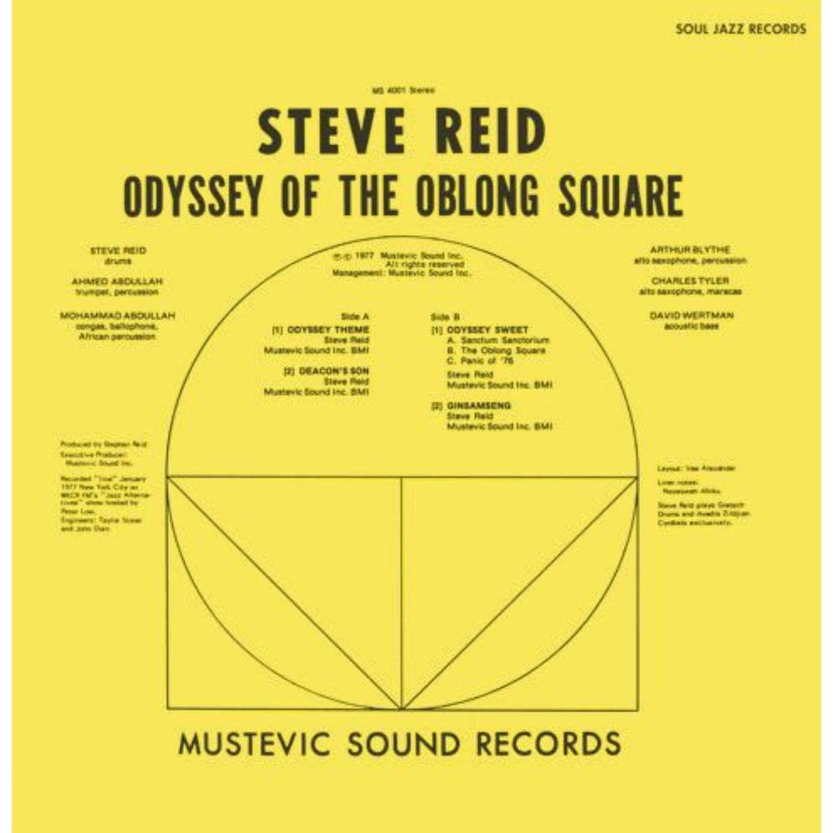 Steve Reid - Odyssey Of The Oblong Square
