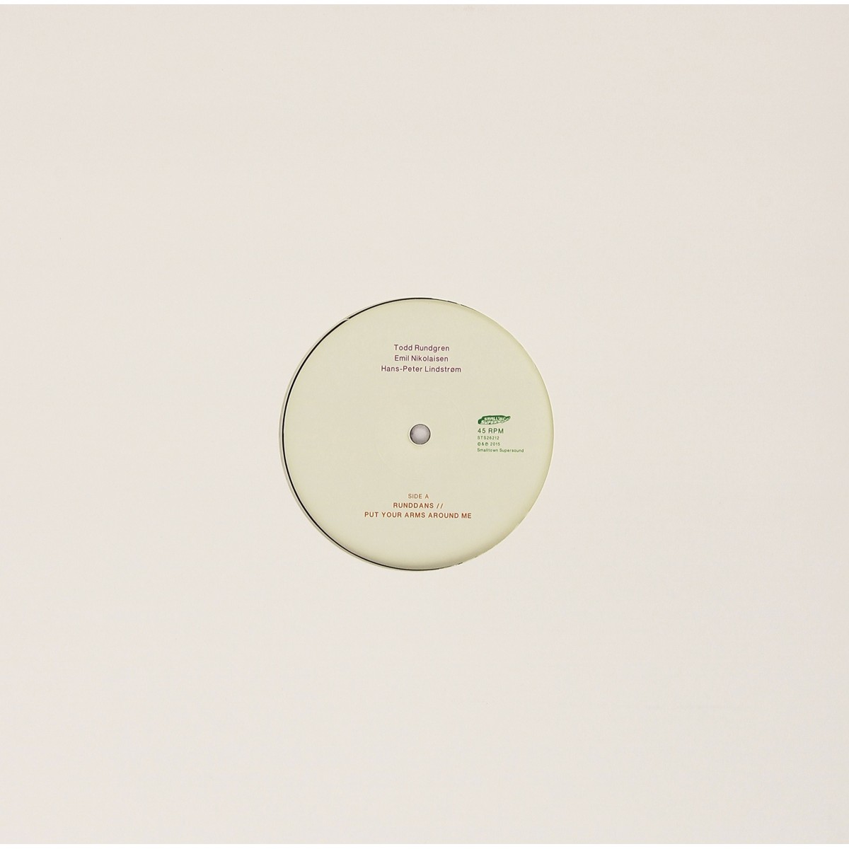 Todd Rundgren - Runddans // Put Your Arms Around Me / Runddans // Anything (Vocal Outtake) Release