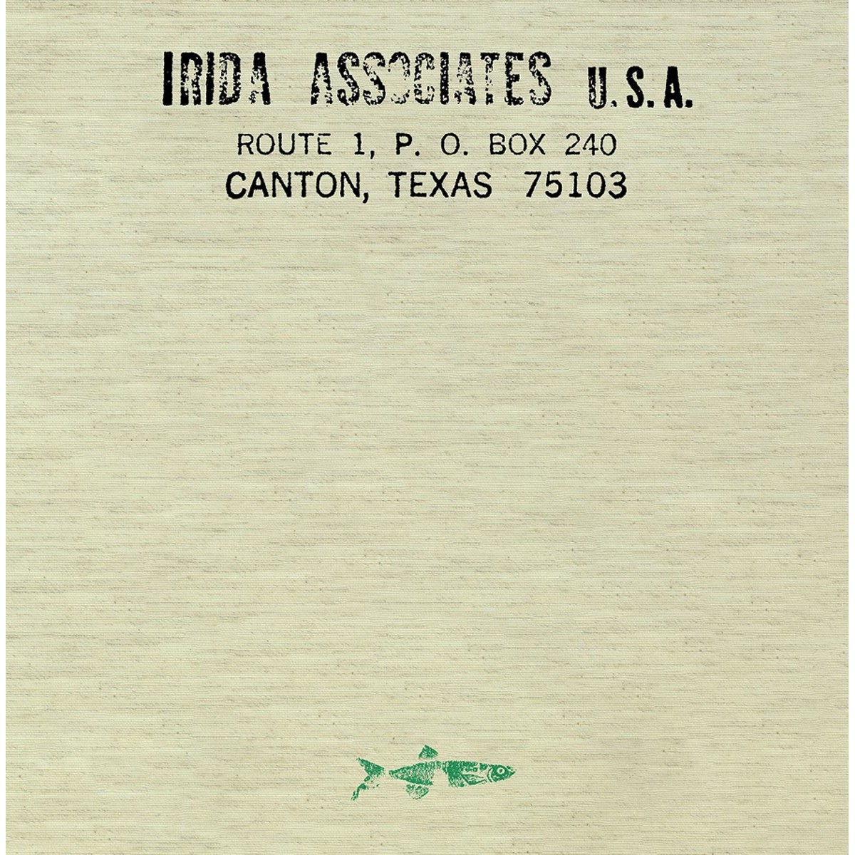 Various Artists - Irida Records: Hybrid Musics From Texas And Beyond, 1979-198