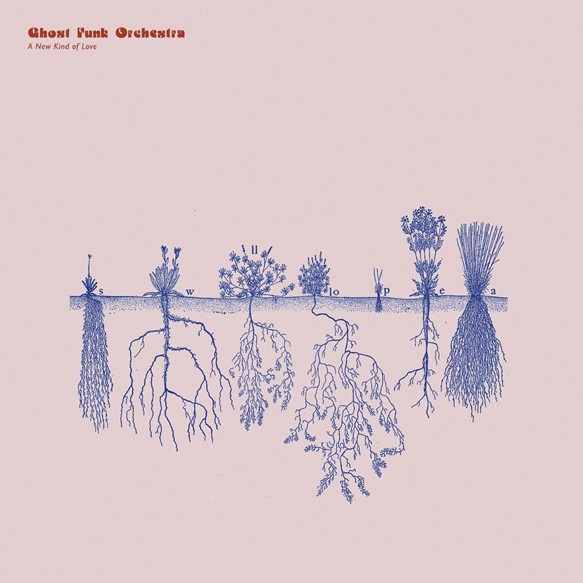 Ghost Funk Orchestra - A New Kind Of Love (Transparent Red Vinyl)